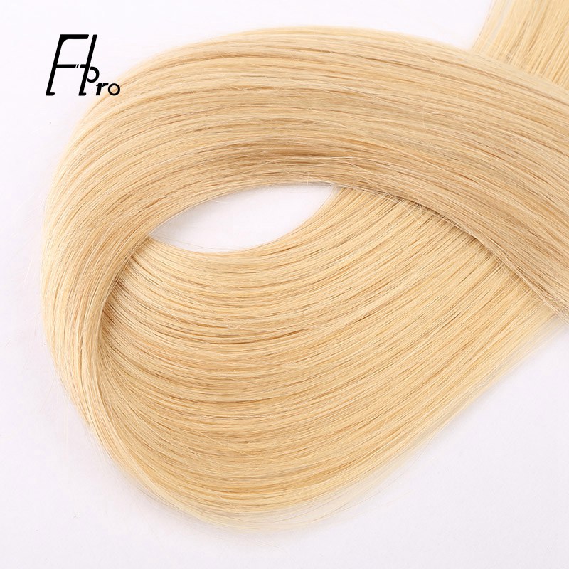 Premium Virgin Hair 613# Tape Hair Extensions Straight 18 inches